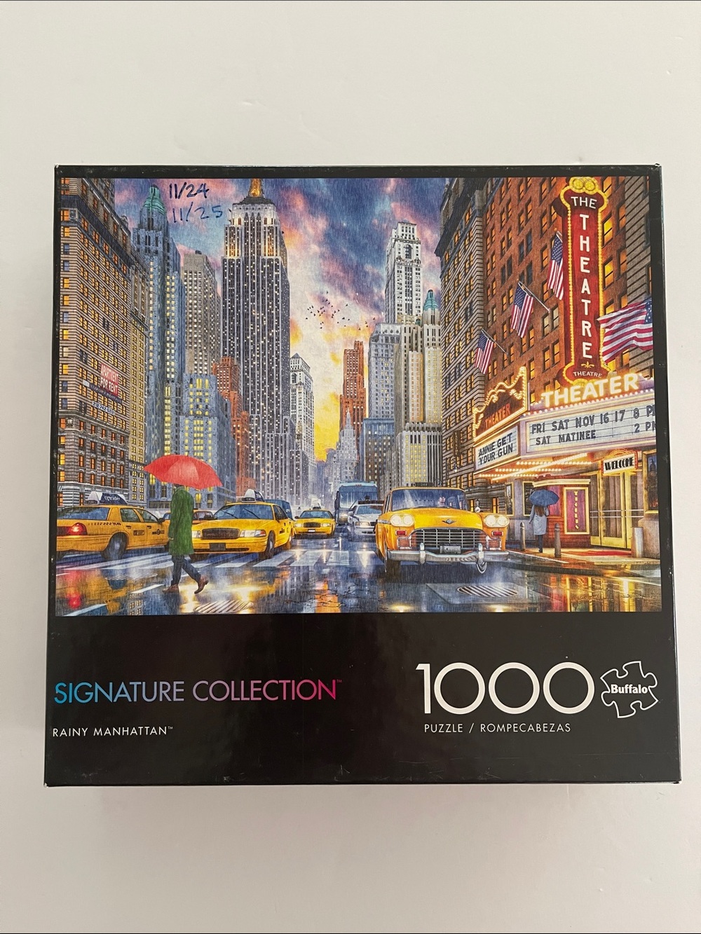 Buffalo Rainy Manhattan 1000 Piece Puzzle